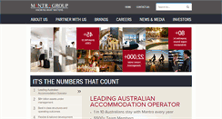 Desktop Screenshot of mantragroup.com.au